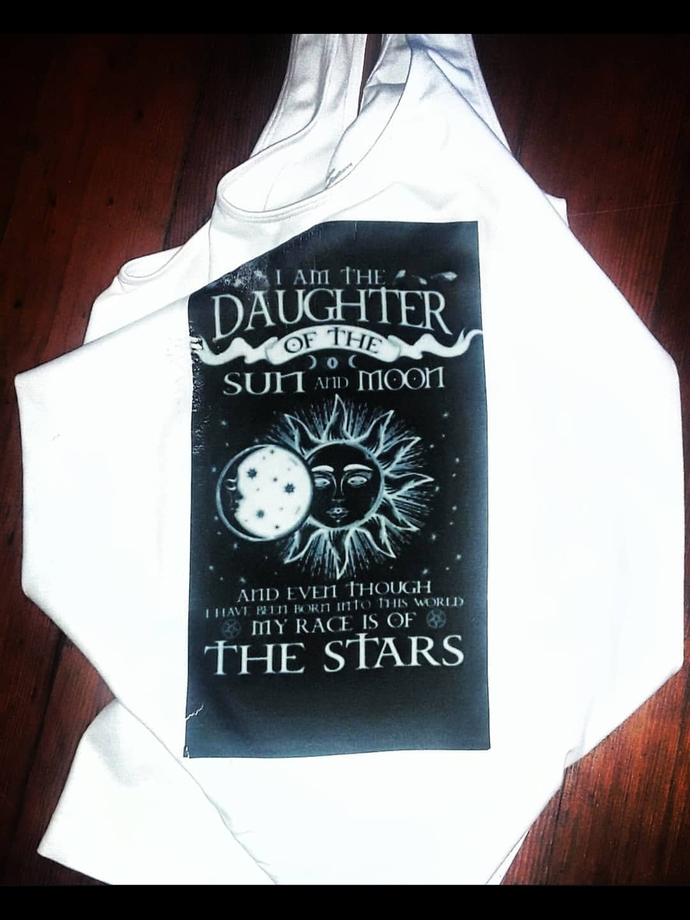 Black Sun & Moon Graphic Tee